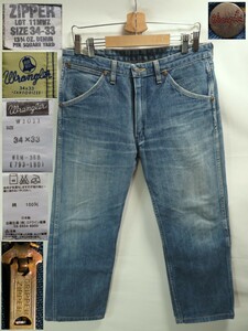 即戦力で！★W34(約83cm)【Wrangler/ラングラー】ビンテージ/1960年代/11MWZ/復刻/日本製/W1011/GRIPPER ZIP/13.1/2OZ/ジッパーフライ★