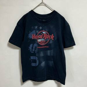 Hard Rock Cafe ハードロックカフェ　半袖Tシャツ Philadelphia ロゴプリント　レディース　サイズS