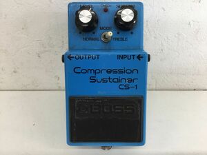 ●代TR268-60 ④BOSS CS-1 Compression Sustainer ボス コンプレッサー サスティナー 銀ネジ エフェクター エレキギター/t