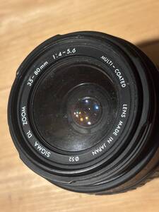 SIGMA DL ZOOM 35-80mm