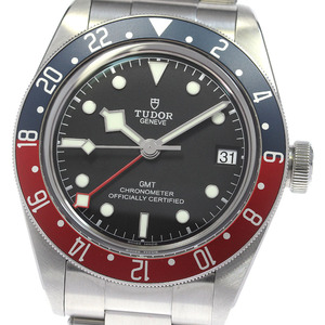 チュードル TUDOR 79830RB ヘリテージ ブラックベイ GMT 自動巻き メンズ 良品 保証書付き_834377