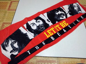 ●　ビートルズ　LET IT BE　【　タオル　】　The Beatles