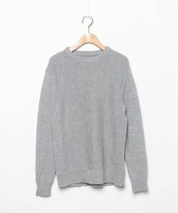 「BEAMS」 長袖ニット S グレー メンズ