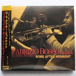 【ジャズ CD】ファブリツィオ・ボッソ/マイク・メリロ/ローマ・アフター・ミッドナイト/Fabrizio Bosso/Mike Melillo/Rome After Midnight