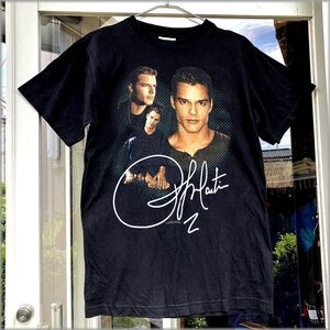 ★RICKY MARTIN リッキーマーティン　デッドストック　90s 1999 USA製　Tシャツ　M　WINTERLAND　ブラック 黒★検 ビンテージ ロックT 古着