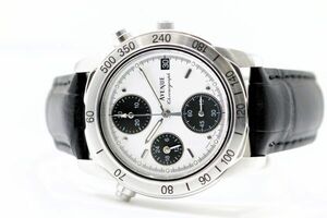 575　SEIKO AVENUE Chronograph QZ　　7T27-6A20　　セイコー アベニュー クロノグラフ 横 パンダクロノ 文字盤 クォーツ メンズ 腕時計