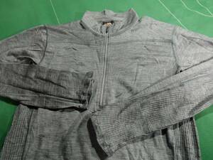 ▲パタゴニア 2006 USA製 メリノウール100% ベースレイヤージップネック LS ミックスグレー M（JP-L） 美品!!!▲