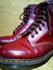 【Dr.MARTENS】ドクターマーチン 英国製 1460Z VINTAGEモデル 8ホールブーツ UK8 (27cm ) イングランド製 OXBLOOD 初期型復刻