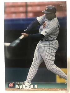 ウィルソン　95 カルビープロ野球チップス　2000 ノーマルカード　日本ハムファイターズ