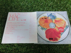★MAC LIFE/No18/当時もの/CD-ROM★希少/資料★