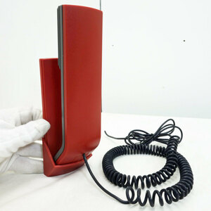 送料無料 Bang & Olufsen 電話機 BeoCom 1401 Red ◆ バングアンドオルフセン デンマーク B&O 赤 シンプル