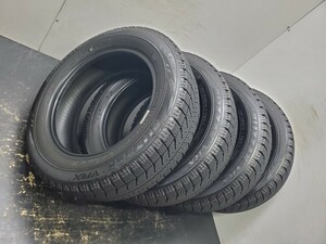 165/65R14 スタッドレス 冬タイヤ 4本 ブリヂストン VRX コスパ重視 間に合わせ バリ溝 送料無料 T2307