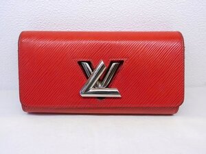 ヴィトン 長財布 エピ ポルトフォイユ ツイスト ■ M61179 TN1187 コクリコ LOUIS VUITTON レディース ウォレット □6J