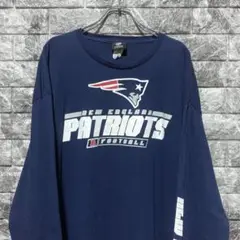 NFL PATORIOTS ロングTシャツ ペイトリオッツ ビッグロゴ