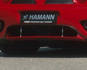 HAMANN FERRARI F360 リアディフューザー ファイバー