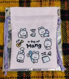 BT21☆minini　ミニ巾着　MANG