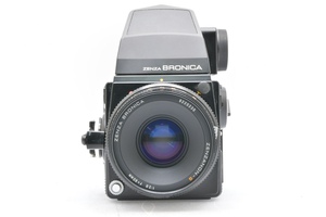 ZENZA BRONICA SQ + ZENZANON-S 80mm F2.8 単焦点 ゼンザブロニカ MF中判フィルムカメラ ■29475