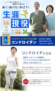 コンドロイチン 約1ヵ月分 鮫軟骨成分 エクストラバージン オリーブオイル配合 健康食品 サプリメント