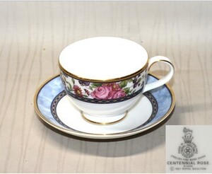 69◆初荷です ◆ROYAL DOULTON CENTENNIAL ROSE 1997 カップ＆ソーサー ◆未使用美品 ENGLAND ロイヤルドルトン