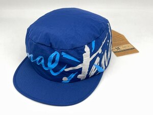 TENDERLOIN テンダーロイン NYLON PAINTER CAP サイズ:M ナイロン キャップ 帽子 ブルー ☆良品☆[66-1022-E5]