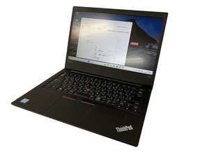 Lenovo ThinkPad E490 Core i3-8145U メモリ16GB SSD256GB ノートPC OS再インストール済 直接お渡し歓迎 BMK573766世