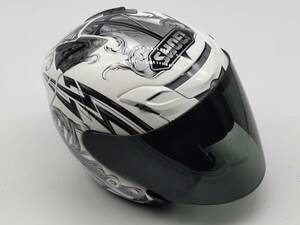 SHOEI ショウエイ J-FORCE III BLITZER ジェイ-フォーススリー ブリッツァー J-FORCE3 WHITE/GREY ジェットヘルメット Lサイズ