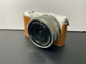 ジャンク品　ソニー SONY α5100 15-50mm Kit ミラーレスカメラ　※レンズゆがみ