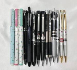 4-18739-2【現状品 キングラム】おまとめ14点 Sailor PENPOINT ZEBRA 万年筆 ボールペン シャープペンシル ジャンク扱い