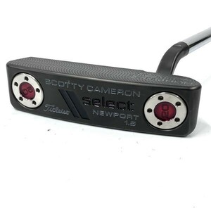 J001-W15-397 Titleist SCOTTY CAMERON スコッティキャメロン SELECT NEW PORT 1.5 パター ゴルフクラブ 全長約75cm 33 右利き カバー付き