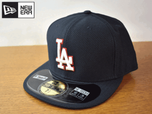 K222《未使用品》NEW ERA ニューエラ 59FIFTY【7-1/2 - 59.6cm】LA DODGERS ドジャース フラット 帽子 キャップ USモデル