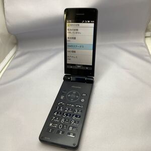 965 AQUOSカメラレスケータイ SH-03L ブラック 中古スマホ 訳あり ジャンク SIMフリー au docomo S