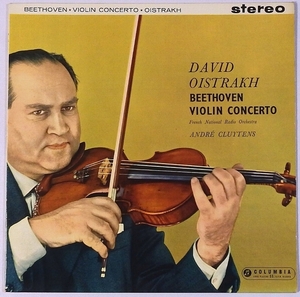 ★★英SAX 2315★))) stereo ((( 極上美品 ベートーヴェン ヴァイオリン協奏曲 オイストラッフ David Oistrakh Andre Cluytens 廃盤LP !!!