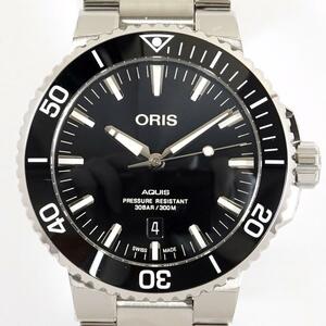 ORIS オリス アクイス デイト 733 7730 4134 メンズ SS 自動巻き 新品未使用