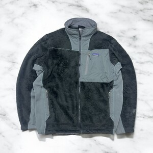 古着 PATAGONIA FLEECE JACKET GREY パタゴニア フリース ジャケット【Vintage】