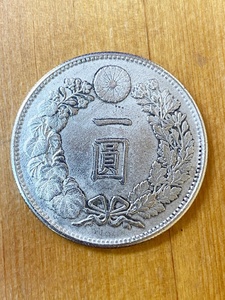 古銭 新一圓銀貨 1円　大日本　明治二十八年　ONE YEN/28年銘 重量:約22.5g レプリカ コレクション コイン 昔のお金