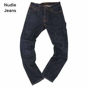 Nudie Jeans ヌーディージーンズ 【THIN FINN】通年 ストレッチ インディゴ スキニー デニム パンツ ジーンズ Sz.29　メンズ　I4B01023_6#R