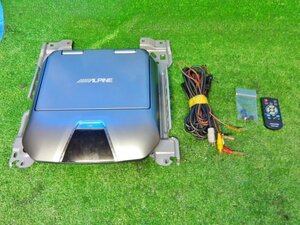 (A03777-L) ヴェルファイア (ANH20W) ALPINE TMX-R1050VG 10.2インチ フリップダウンモニター リアモニター H22年 2010年 DBA-ANH20W 20