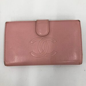 CHANEL シャネル 財布 キャビアスキン レザー ココマーク 9069806【DAAS4046】