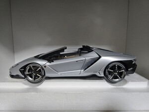 AUTOart 1/18 ランボルギーニ チェンテナリオ ロードスター (マット・メタリック・シルバー)　Aa　オートアート