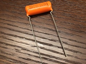 ビンテージ Sprague Orange Drop .033 600v コンデンサ 新品 (ハム/P90/シングル)(在庫3)