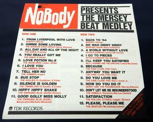 見本盤 白ラベル EP) NOBODY PRESENTS THE MERSEY BEAT MEDLEY 