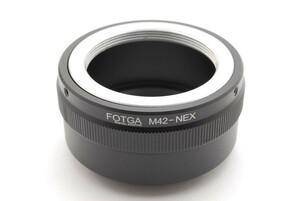 ■ 美品 ■ Fotga M42-NEX アダプターリング　ソニーNEX　Eマウント #32462