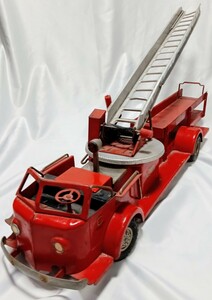 ビンテージ ブリキ玩具 モデルトイズ Rossmoyne LaFrance Pumper 消防車 1950年代