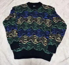 90s COOGI 多色セーター メリノウール製　オーストラリア製