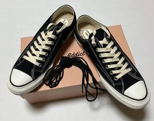 CONVERSE ADDICT CHUCK TAYLOR CANVAS OX BLACK コンバース アディクト チャックテイラー キャンバス ブラック 28cm 新品