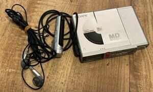 1円 動作品 SONY MD WALKMAN ソニー ウォークマン MZ-R37 音響機器 オーディオ レア 希少 