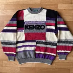 vintage KENZO multicolor sweater dv