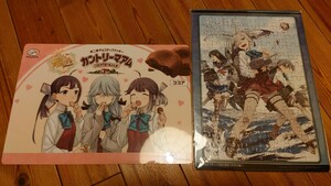 艦隊これくしょん艦これ　コンプティーク付録　ローソン泊地カントリーマアム下敷　礼号作戦パズル　藤波早波浜波大淀清霜朝霜