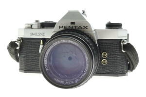 VMPD6-1016-46 PENTAX ペンタックス フィルムカメラ 一眼レフカメラ MX レンズ 1:1.4 50mm キャップ付き 動作未確認 ジャンク