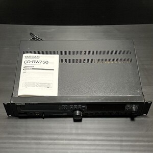 【極上美品★動作品】TASCAM タスカム CD-RW750 業務用CDデッキレコーダー TEAC ティアック mkⅡ CD-RW2000 CD-RW900 の兄弟機